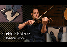 Québécois Fiddle Footwork Tutorial