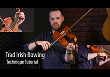 Trad Irish Fiddle Bowing Tutorial