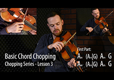 Fiddle Chopping Lesson 3 – Basic Chord Chopping