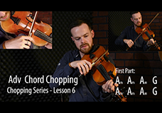 Fiddle Chopping Lesson 6 – Advanced Chord Chopping