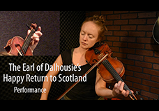 The Earl Of Dalhousie’s Happy Return To Scotland